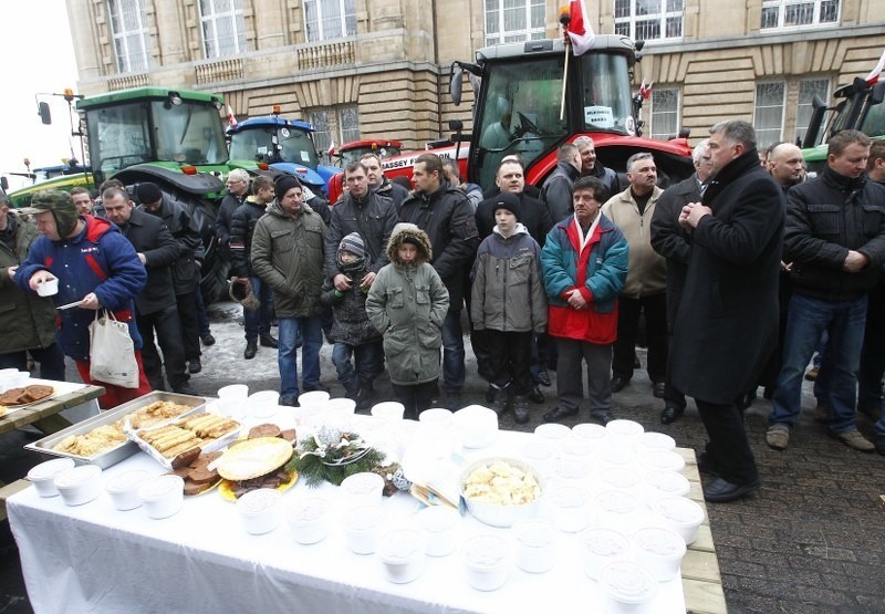 Wigilia rolników w Szczecinie