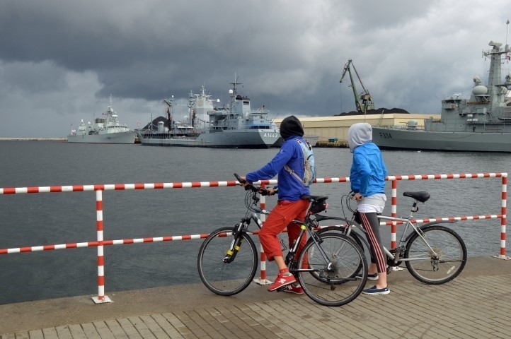 Okręty NATO wpłynęły do gdyńskiego portu [ZDJĘCIA]