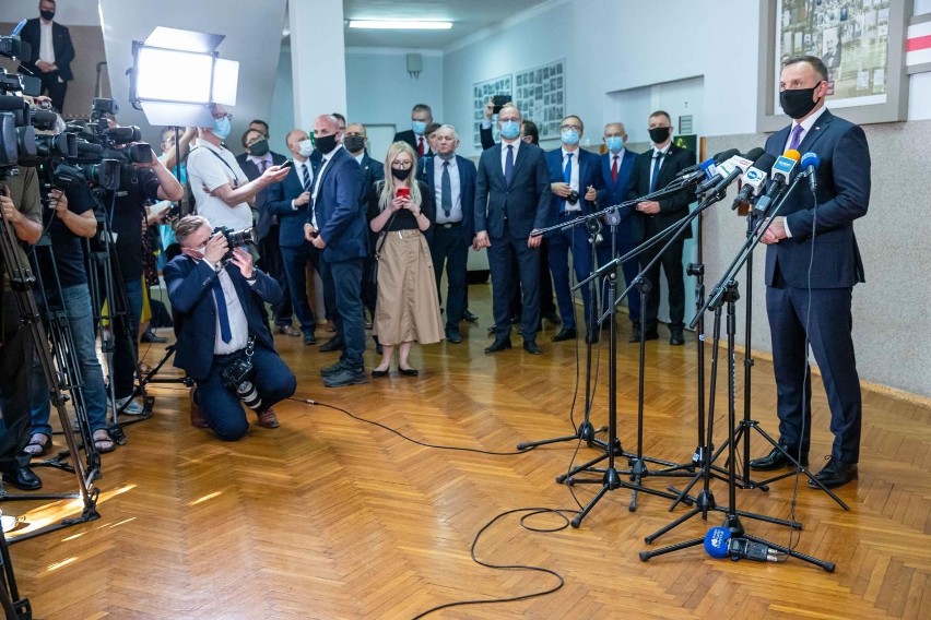 Bielsk Podlaski. Prezydent Andrzej Duda na Podlasiu. Spotkał się z przedstawicielami polskich Białorusinów [ZDJĘCIA]