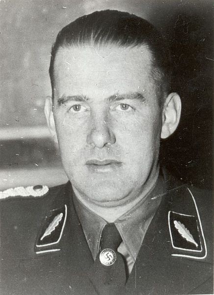 Odilo Globocnik dowodził dodatkowymi jednostkami Wehrmachtu  [fotografia z roku 1938]