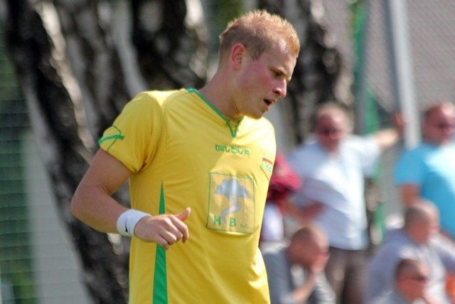 Byłby piłkarz Ostrovii - Arkadiusz Ciach stał się katem dla przasnyskiego MKS.