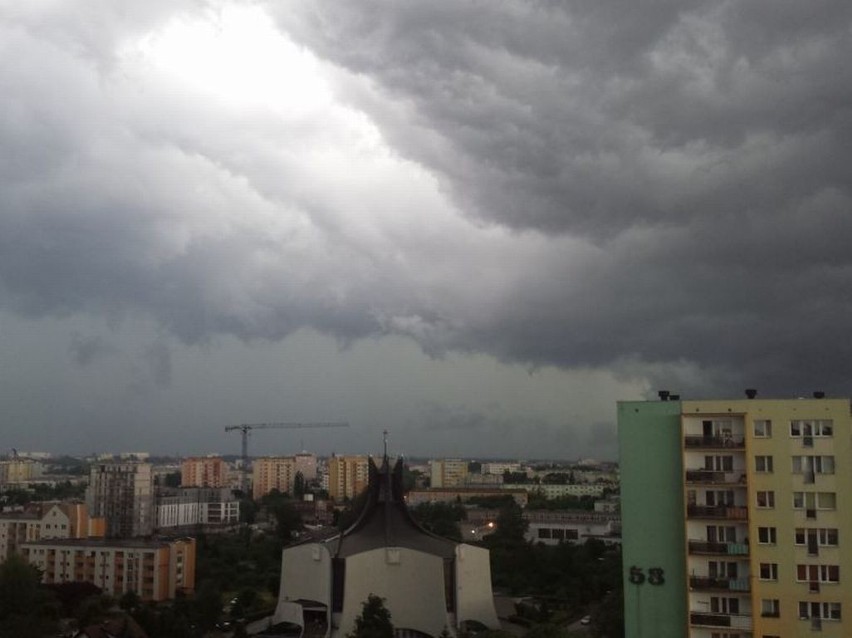 Burza w naszym regionie [zdjęcia internautów]
