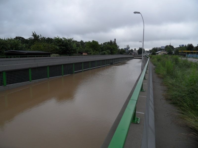 Alarm powodziowy w Goczałkowicach