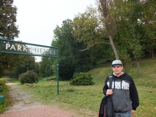 Park linowy w Parku Miejskim to świetny pomysł. Sądzę, że taka inwestycja pomoże zmienić park w miejsce, które zaczną odwiedzać ludzie - uważa Łukasz Jop z powiatu starachowickiego.