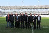 Goście z UEFA wizytowali kielecki stadion przed Euro 2017