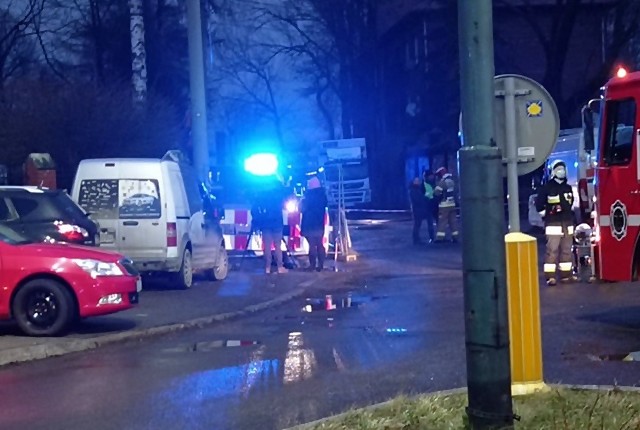 W Sosnowcu doszło do groźnego wycieku gazu. Trwa ewakuacja ludzi.