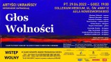 Kraków. „Głos Wolności”. Koncert na pomoc medyczną Ukrainie
