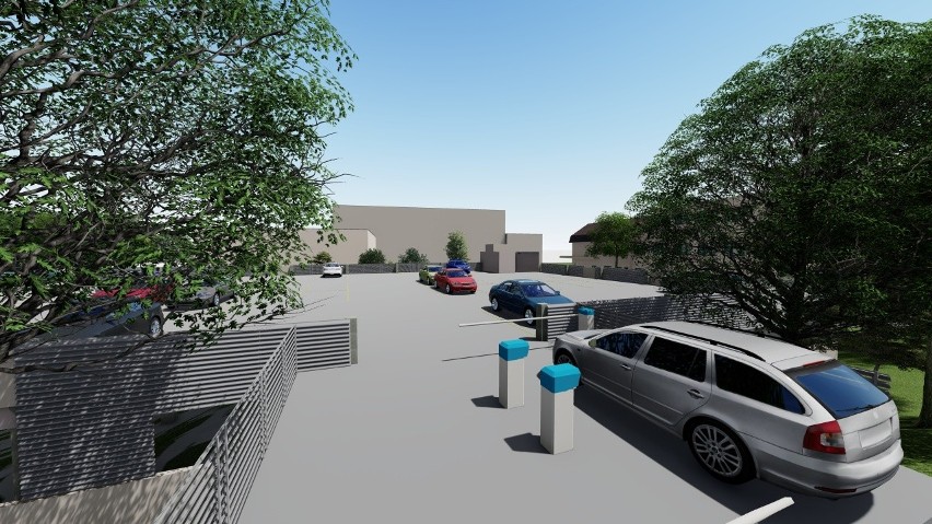 Tak będzie wyglądał nowy parking na terenie koszalińskiego...