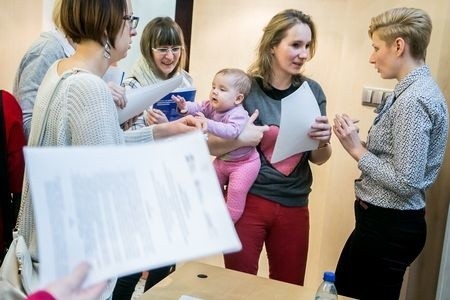 Jedno ze szkoleń „Mama może wszystko 2” odbyło się w Toruniu