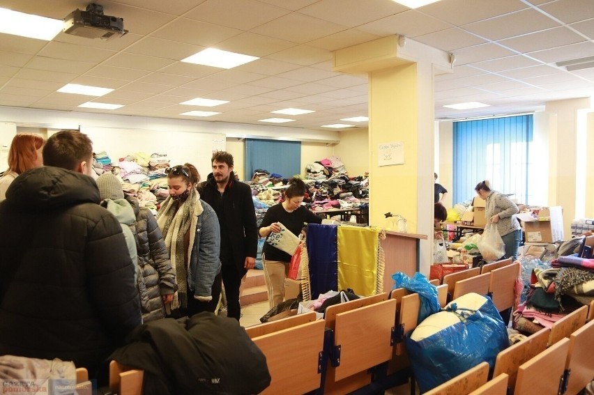We Włocławku trwają zbiórki dla uchodźców z Ukrainy