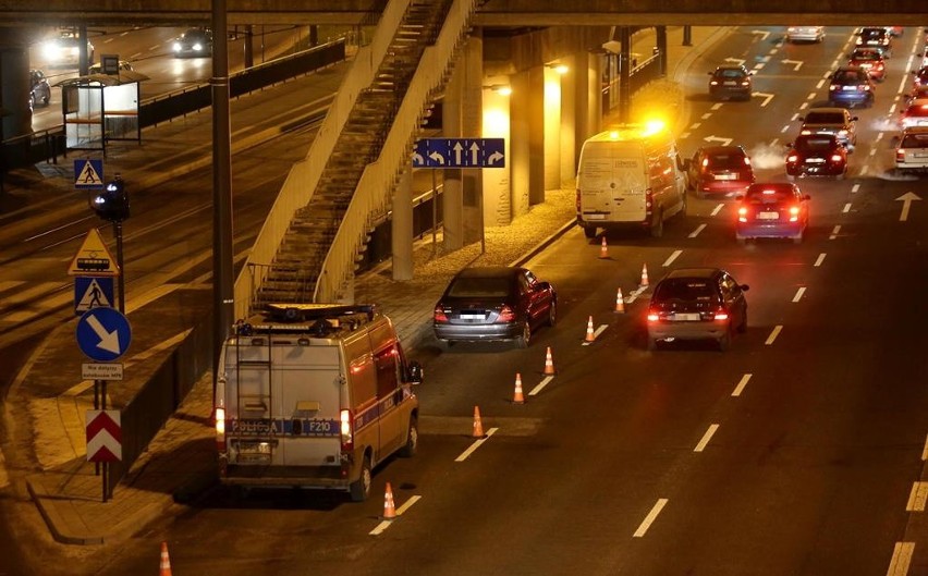 Wypadek na ul. Bandurskiego. Potrącona 73-latka [zdjęcia]