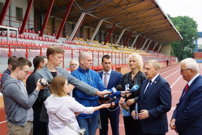 Konferencja w sprawie Mistrzostw Polski w Lekkoatletyce w...