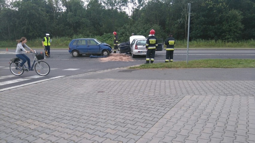 Wypadek na skrzyżowaniu Królewieckiej i Mrągowskiej,...