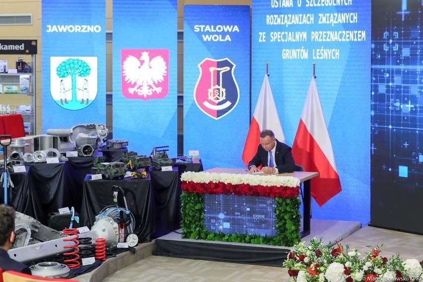 Prezydent Andrzej Duda podpisał specustawę o pozyskaniu...
