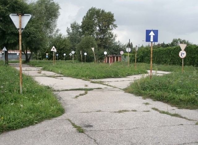 Tak wygląda jedyne w Radomiu miasteczko ruchu drogowego przy ulicy Grenadierów na Ustroniu.