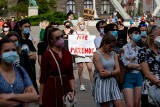 Na placu Wolności w Poznaniu protestowano przeciwko "legalizacji przemocy domowej"