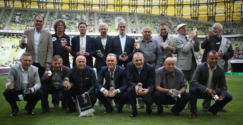 Byli piłkarze Lechii zostali uhonorowani na PGE Arenie