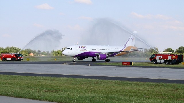Połączenia przewoźnika 4You Airlines będą realizowane 180-miejscowym airbusem 320.