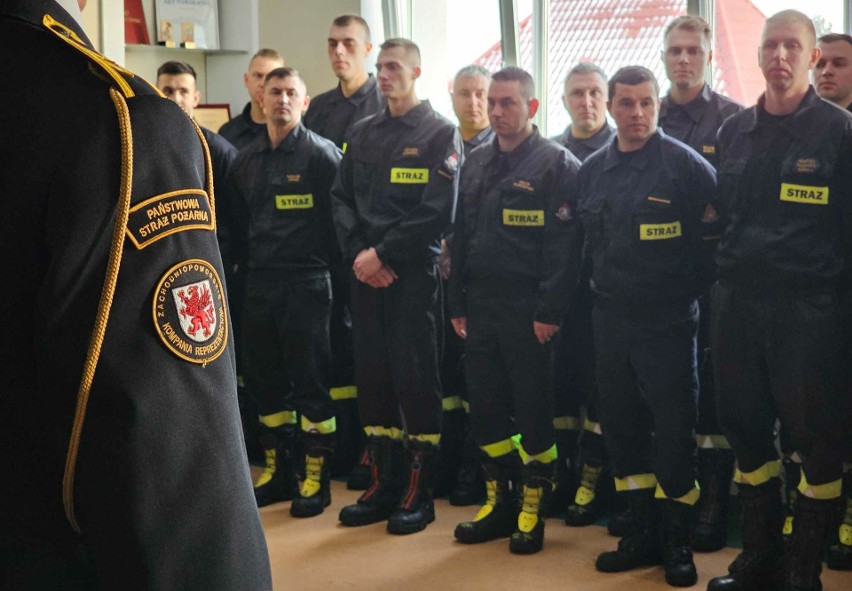 Strażacy z Białogardu pożegnali swojego komendanta