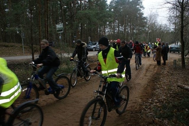 Pierwszy test ścieżek rowerowych wykonali uczniowie gminnych szkół