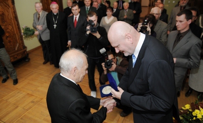 Medal Thorunium dla Czesława Jarmusza