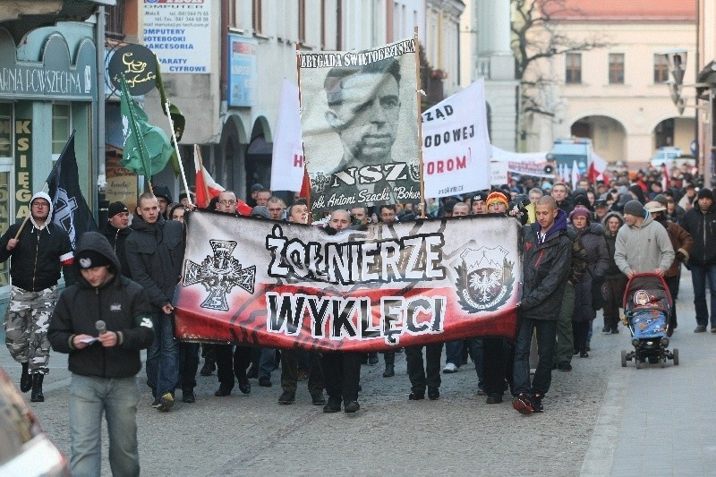 Marsz Pamięci Żołnierzy Wyklętych w Kielcach