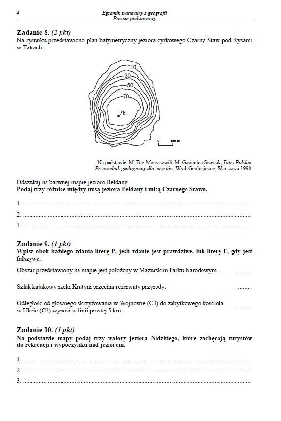 MATURA 2013 GEOGRAFIA: ODPOWIEDZI, mamy ARKUSZE [poziom podstawowy]