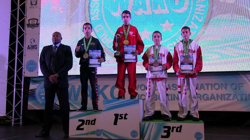 Młody grybowianin Szymon Góra mistrzem świata w kickboxingu