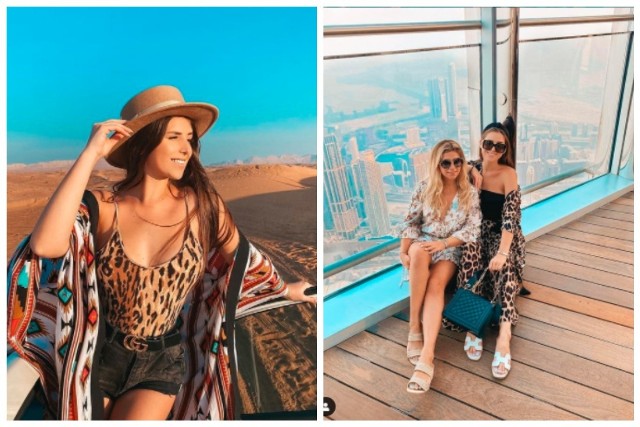 Ola Nowak wypoczywa z siostrą w słonecznym Dubaju