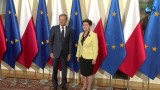 Donald Tusk spotkał się z Beatą Szydło w ramach konsultacji przed szczytem w Bratysławie