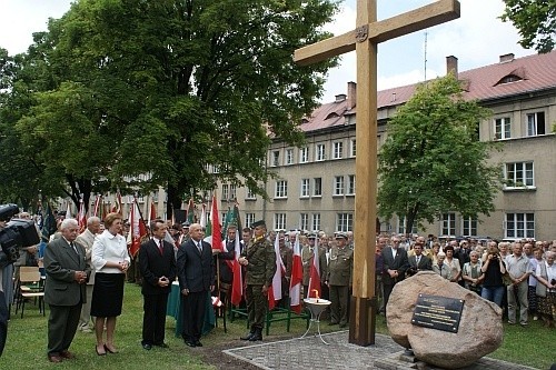 Odsłonięcie Krzyża Wołyńskiego w Chełmie.