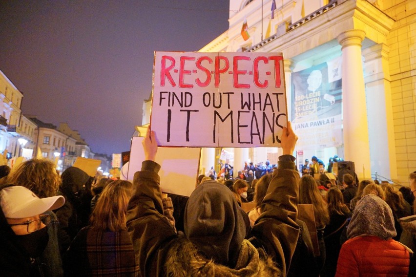 Uczniowski protest w Lublinie