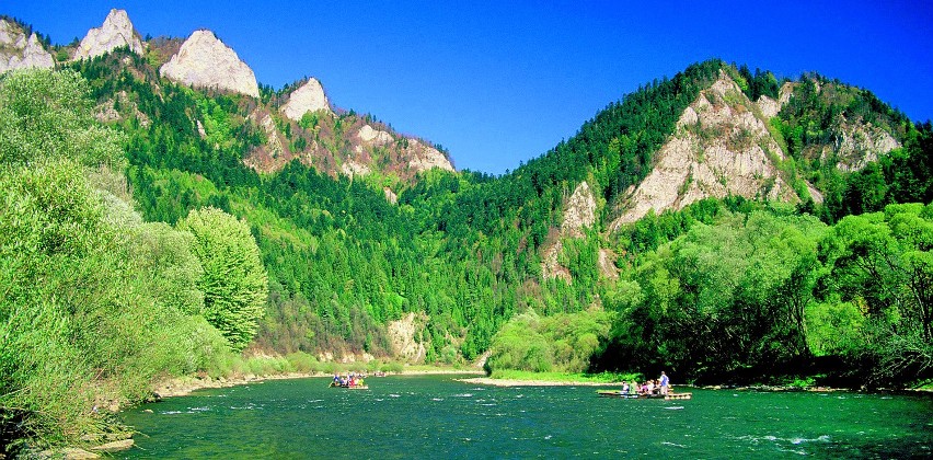 Pieniny. Spływ Przełomem Dunajca