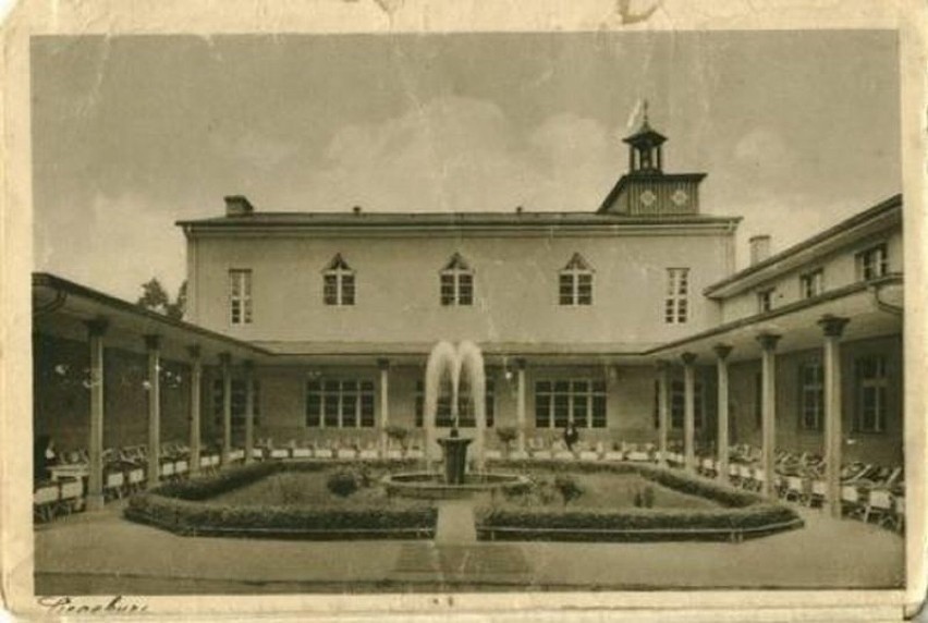 Tak sanatorium w Suchym Borze wyglądało przed wojną.