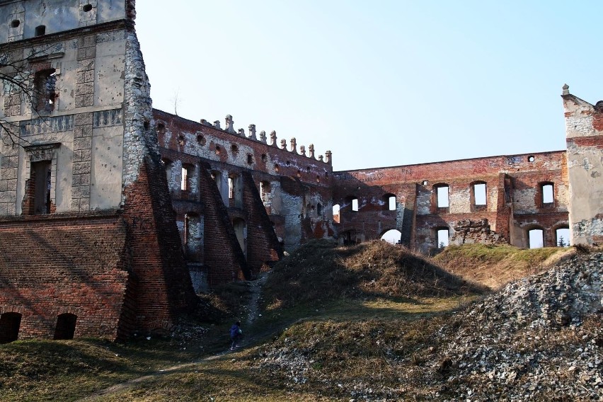 Ruiny zamku w Krupem...