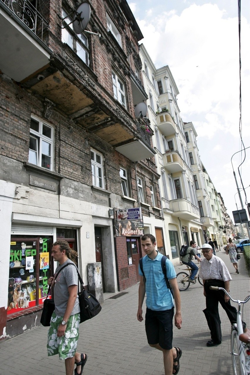 Wrocław: Nadodrze wyróżnione, chociaż w wielu miejscach przypomina slamsy
