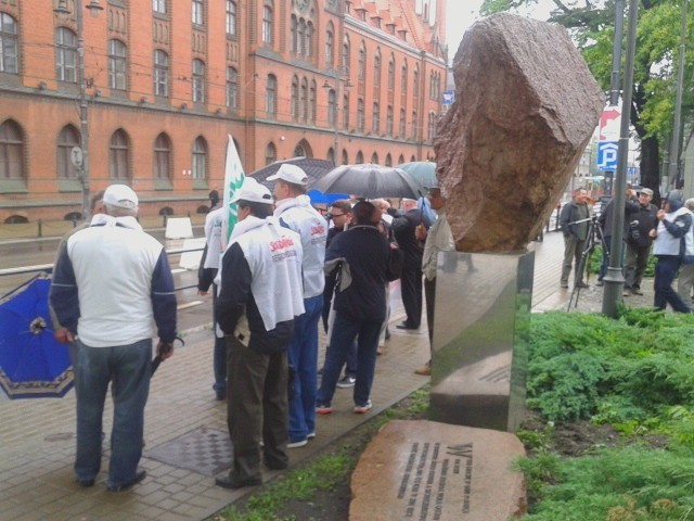 Protest rolników w Bydgoszczy