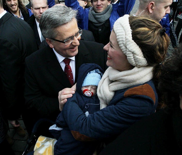 Prezydent Komorowski w Poznaniu