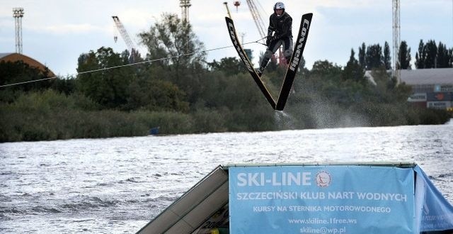 W weekend w Szczecinie rozgrywane były Mistrzostwa Polski w Skokach na Nartach Wodnych.
