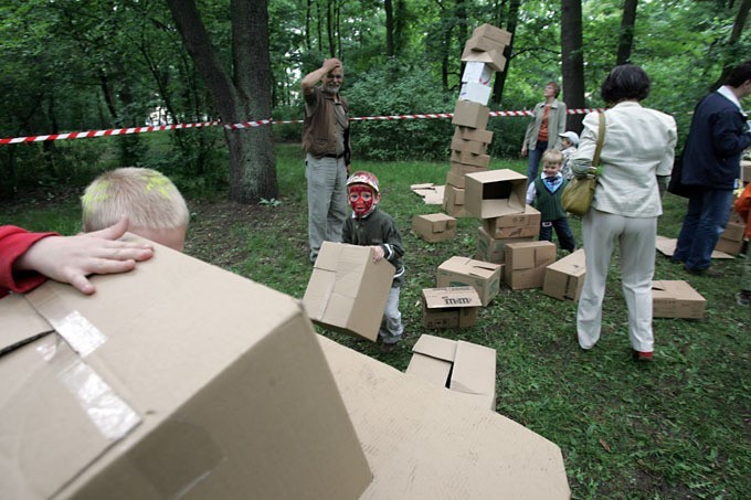 Maluchy opanowały park