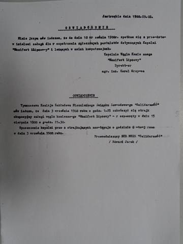 Porozumienia Jastrzębskie 1980 r.