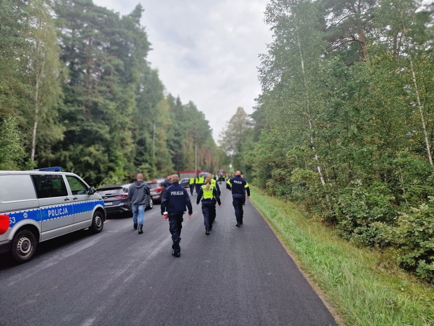 78-latek, który zaginał w lasach koło Szczeglina...