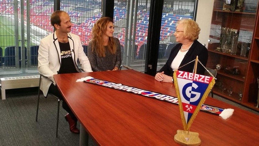 Sławomir w Zabrzu: odwiedził Górnika Zabrze i stadion. Spotkał się też z Małgorzatą Mańką-Szulik