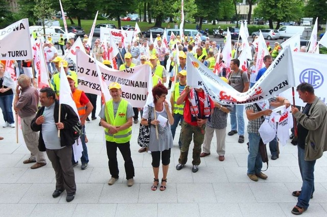 24 czerwca w Wielkopolskim Dniu Protestu "Solidarności" wzięło udział ok. 700 związkowców. To przygrywka przed wrześniem.