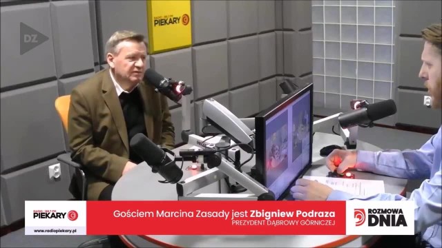 Gościem Dnia DZ i Radia Piekary był Zbigniew Podraza, prezydent Dąbrowy Górniczej
