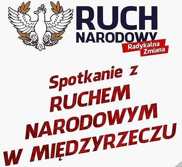 We wtorek do Międzyrzecza przyjadą dwaj kandydaci RN do europarlamentu &#8211; Sylwester Chruszcz i Adam Wyszyński.