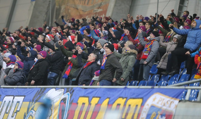 Piast Gliwice - Lech Poznań ZDJĘCIA KIBICÓW