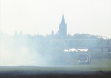 Pożar na Kozłówce w Inowrocławiu. Z ogniem walczyło kilka zastępów straży pożarnej [zdjęcia]