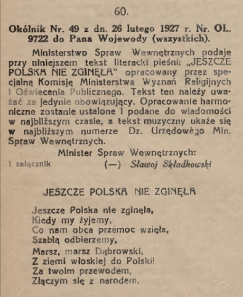 Wizerunek Józefa Wybickiego na znaczkach pocztowych. To z okazji 275 urodzin autora "Mazurka Dąbrowskiego"