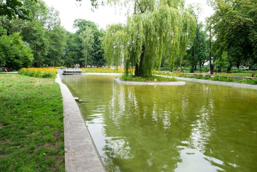 Sadzawka w Parku Krakowskim